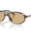 Prada PR D20SU Oval Acetate Sunglasses – 56mm