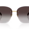 Versace VE2292B Rimless Cat-Eye Sunglasses
