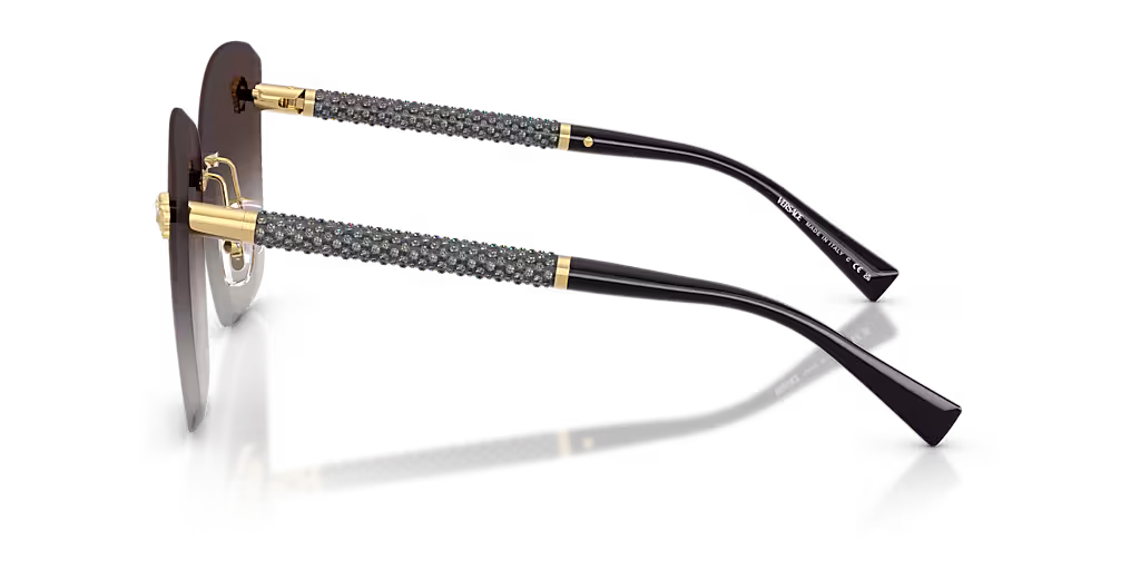 Versace VE2292B Rimless Cat-Eye Sunglasse