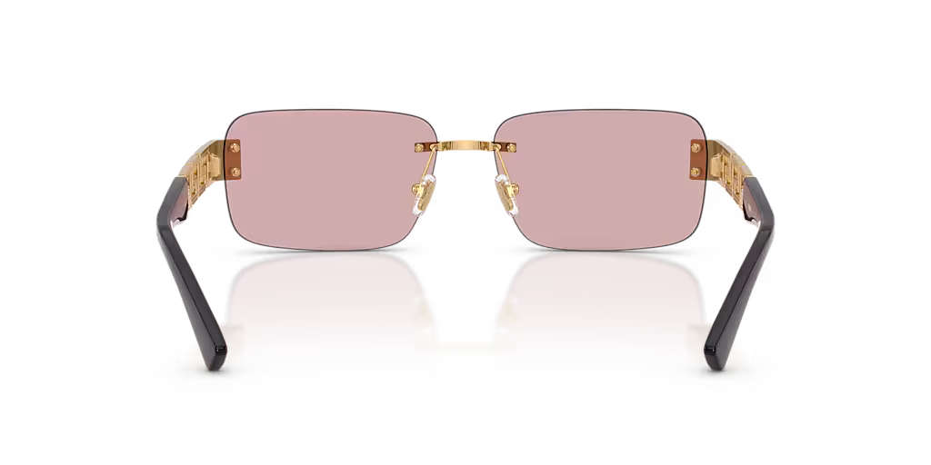 Versace VE2298 Rimless Metal Sunglasses