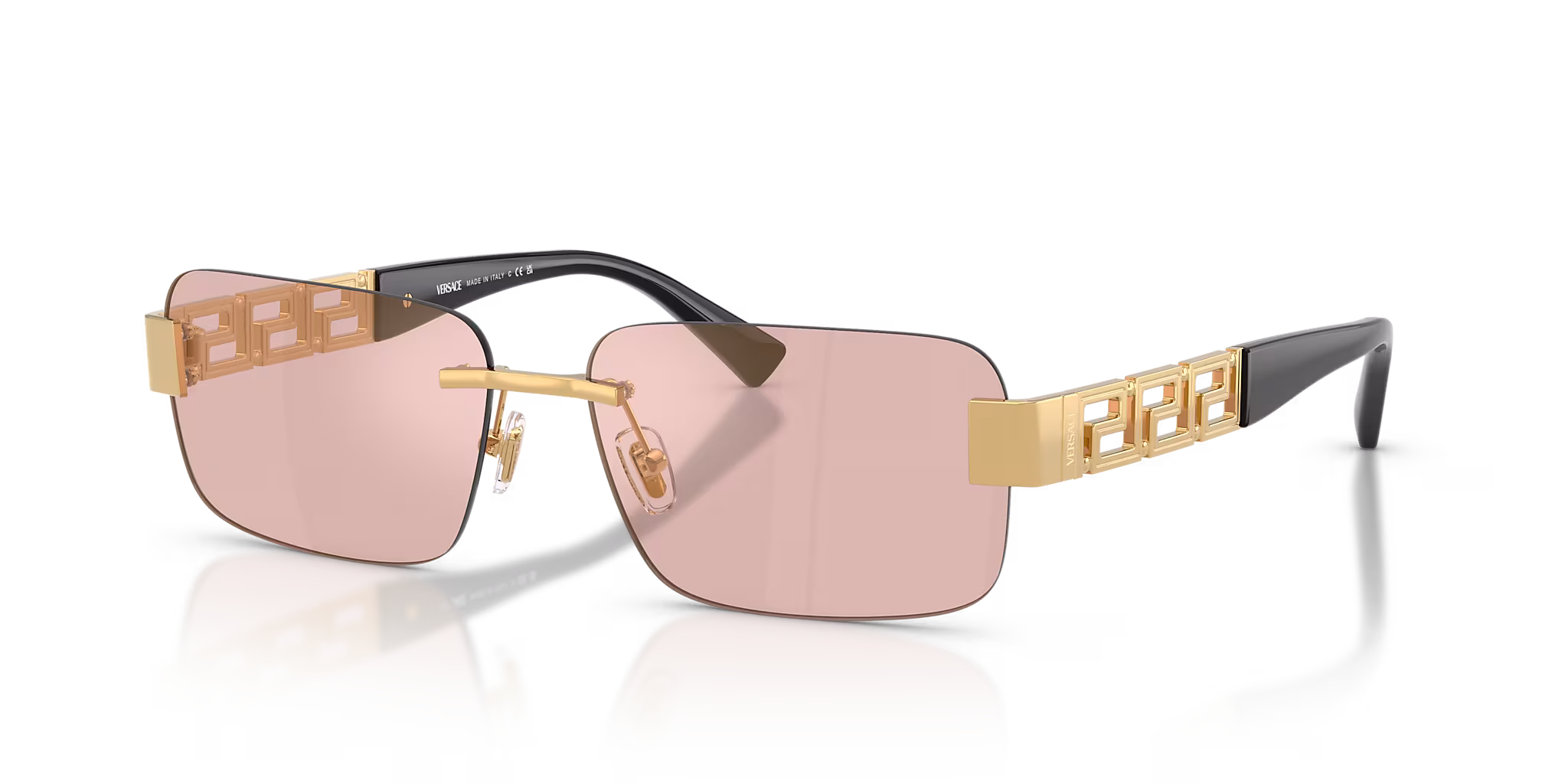 Versace VE2298 Rimless Metal
